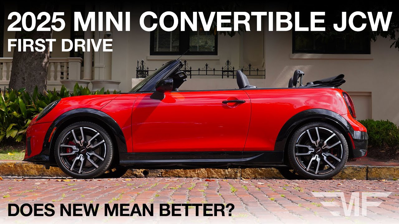 First Drive: 2025 MINI Convertible JCW - Does New Mean Better?