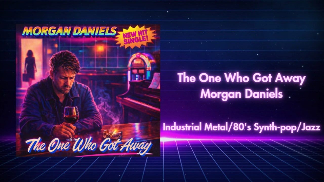 The One Who Got Away - Morgan Daniels | Industrial Metal/80s Synth-pop (Jazz Lyrics)