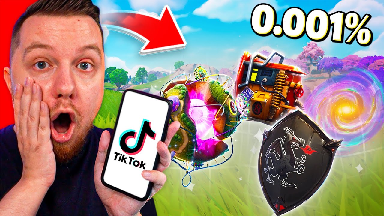 WYRZUCIŁEM PLECAK na ZIEMIĘ czyli LIFEHACKI z TikToka w Fortnite