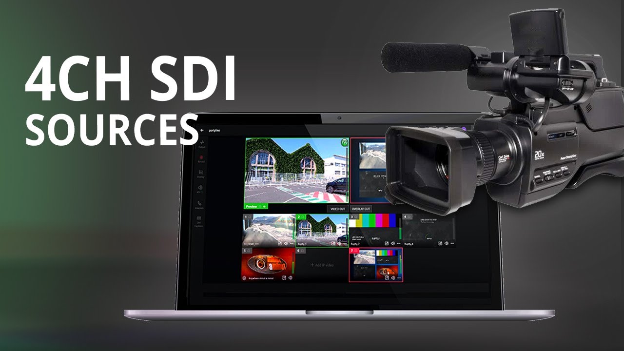 Manage Synchronized 4Ch SDI Sources With The TVU One 4K