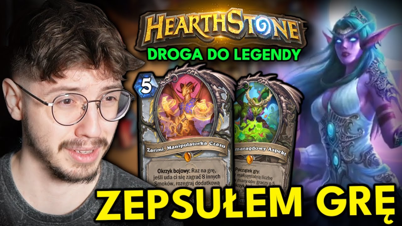 Najbardziej ODKLEJONA talia jaką widziałem w Hearthstone..