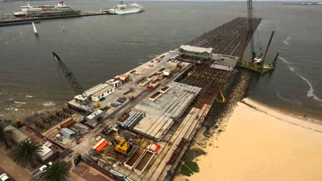 Princes Pier Restoration - Full construction timelapse (January 2012)