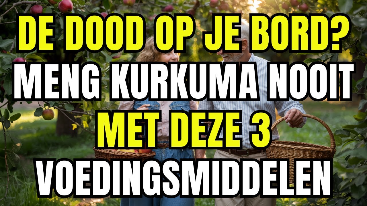 Vermijd deze 3 voedingsmiddelen met kurkuma: De fout die je gezondheid schaadt