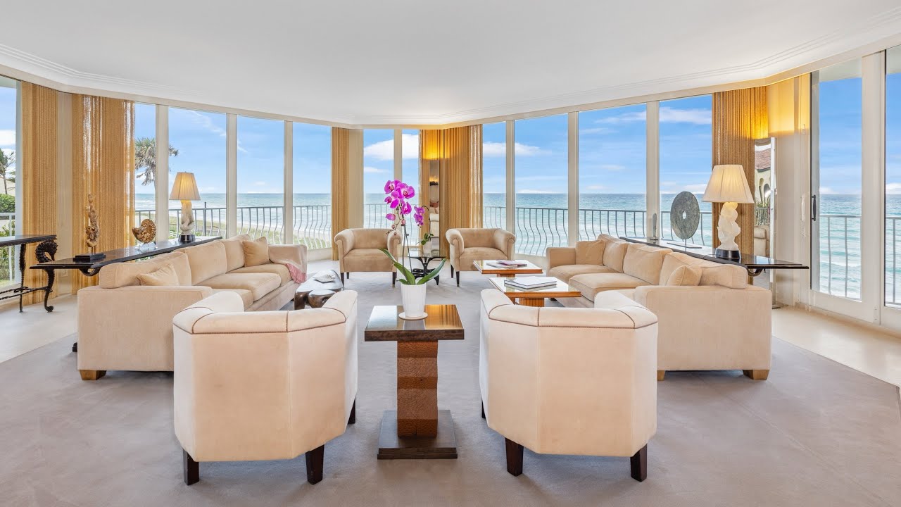 $5.7M Oceanfront Oasis in Palm Beach Florida 🌴