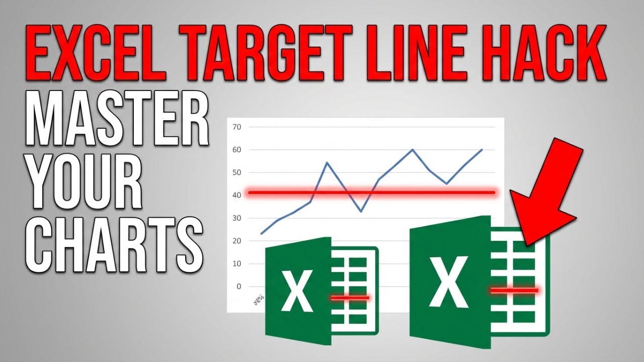 How to create a Target Line in Excel