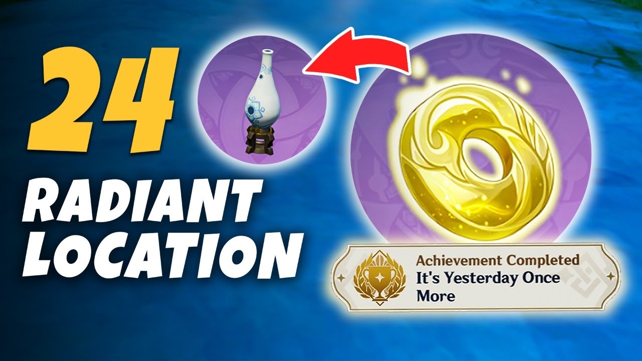 The Chasm Hidden Achievement | ALL 24 Radiant Spincrystal Location in  Genshin Impact 2.6