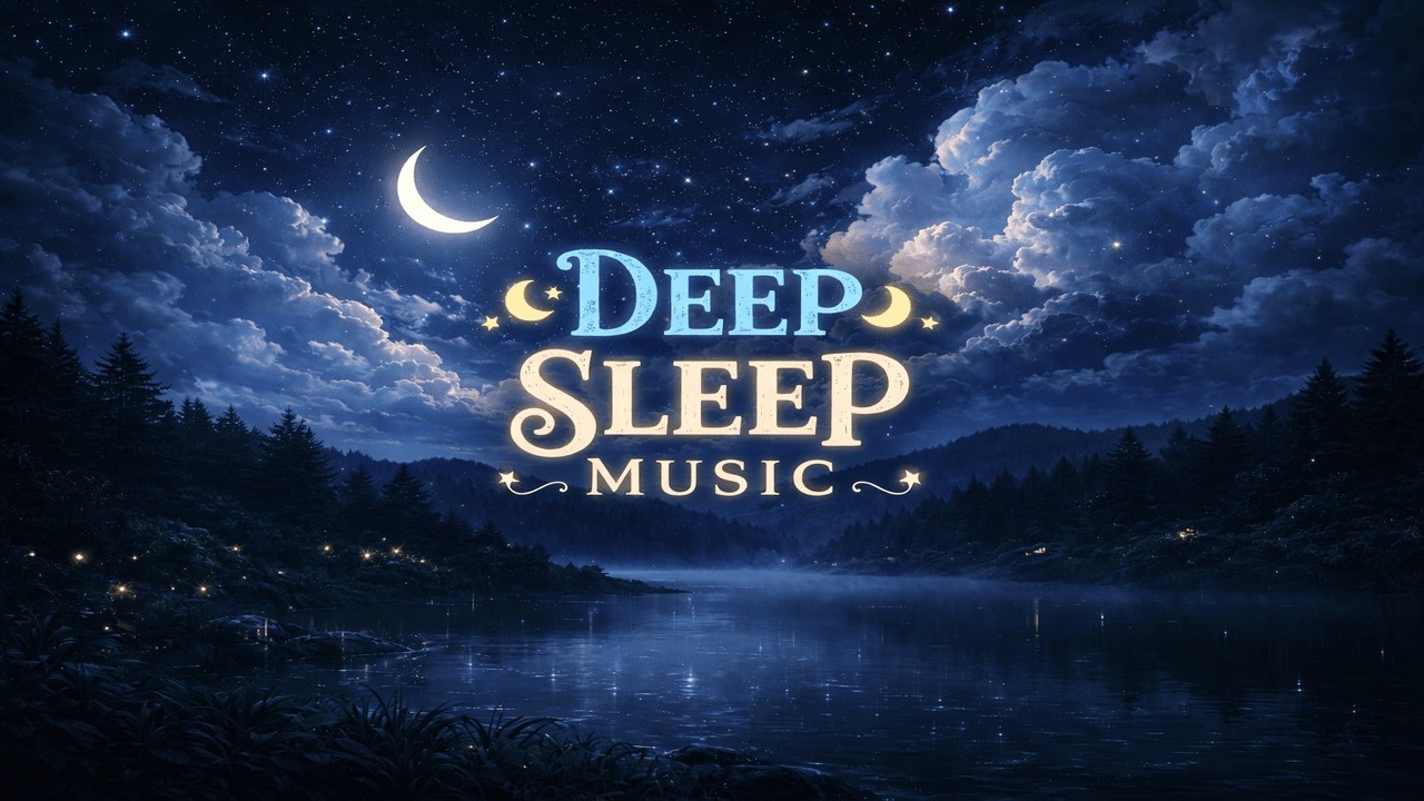 Deep Sleep Night Music 🌙 Calm Ambient Sound for Sleeping (4 Hours)