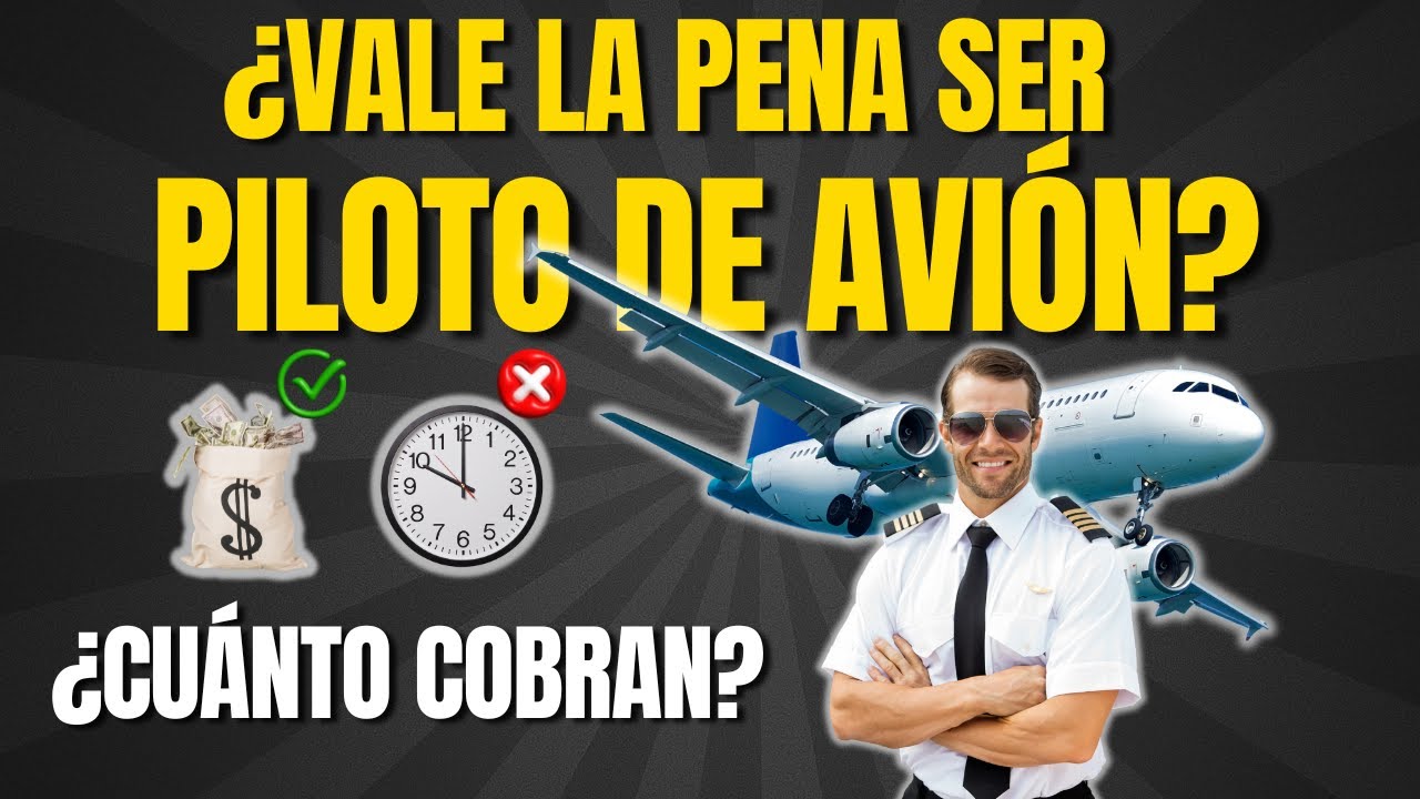 ¿Cuánto Gana REALMENTE un Piloto de Avión? | La Vida Detrás de las Nubes
