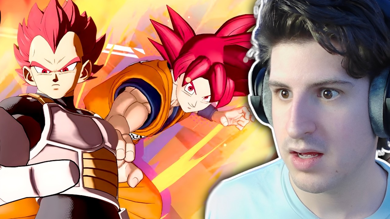 Новая реакция Бога Гоку и Бога Вегеты на Dragon Ball Gekishin Squadra.