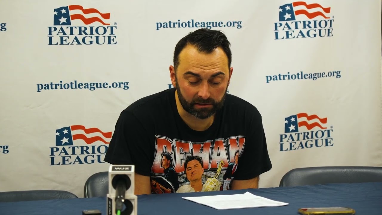 Bucknell Men's Basketball Post Game: Patriot League Quarterfinal @ Navy