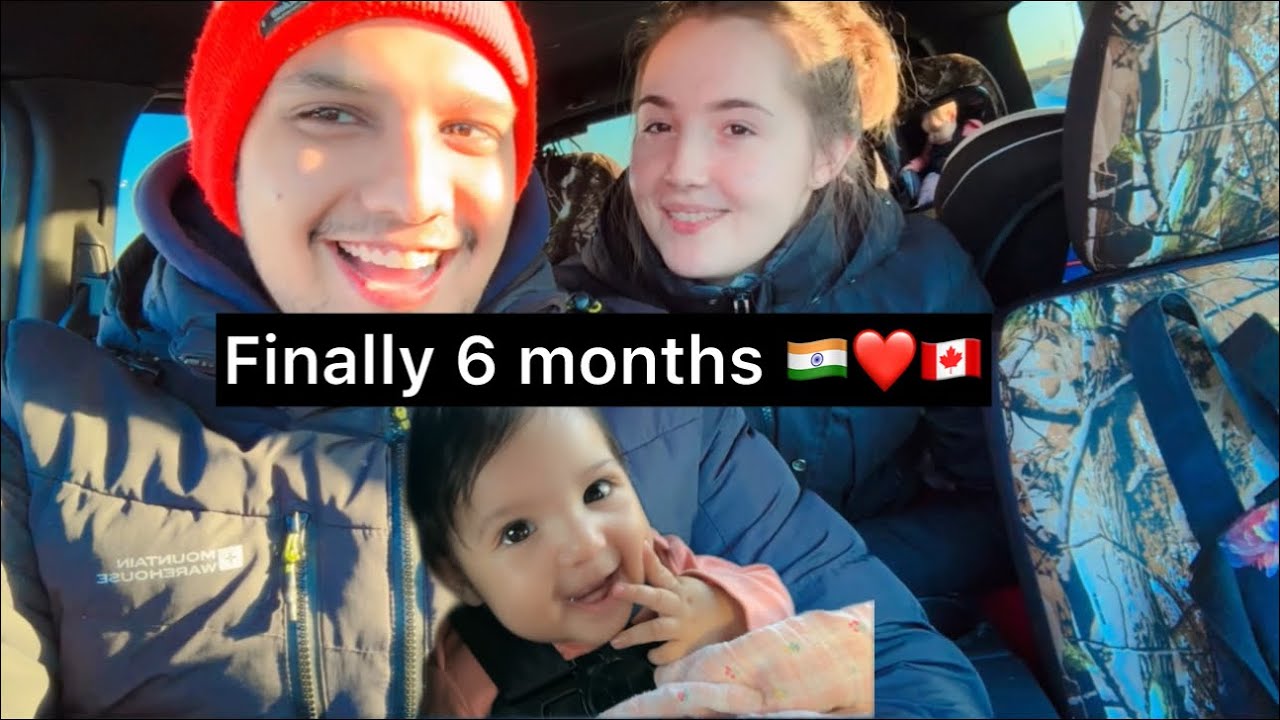 Celebrating 6 months of smile with our🇮🇳indo 🇨🇦Canadian daughter