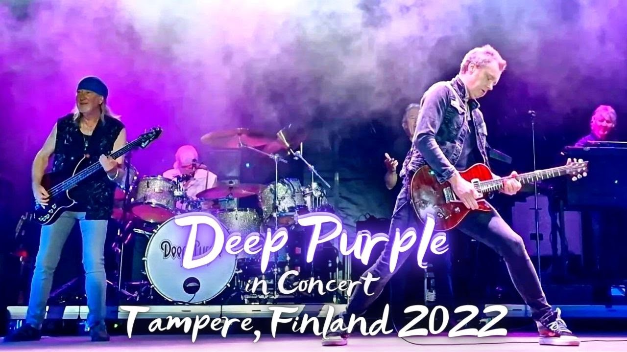 ★彡 Deep Purple - Black Night @ Deep Purple in Concert 2022, Tampere, Finland 彡★