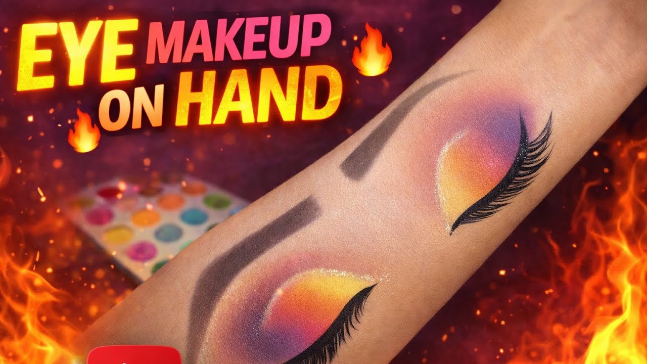 Eyemakeup on Hand 🔥🔥