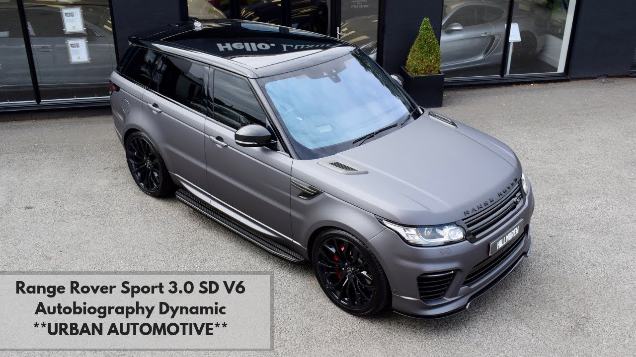 Bespoke & Rare **URBAN AUTOMOTIVE** Range Rover Sport in Matte Grey