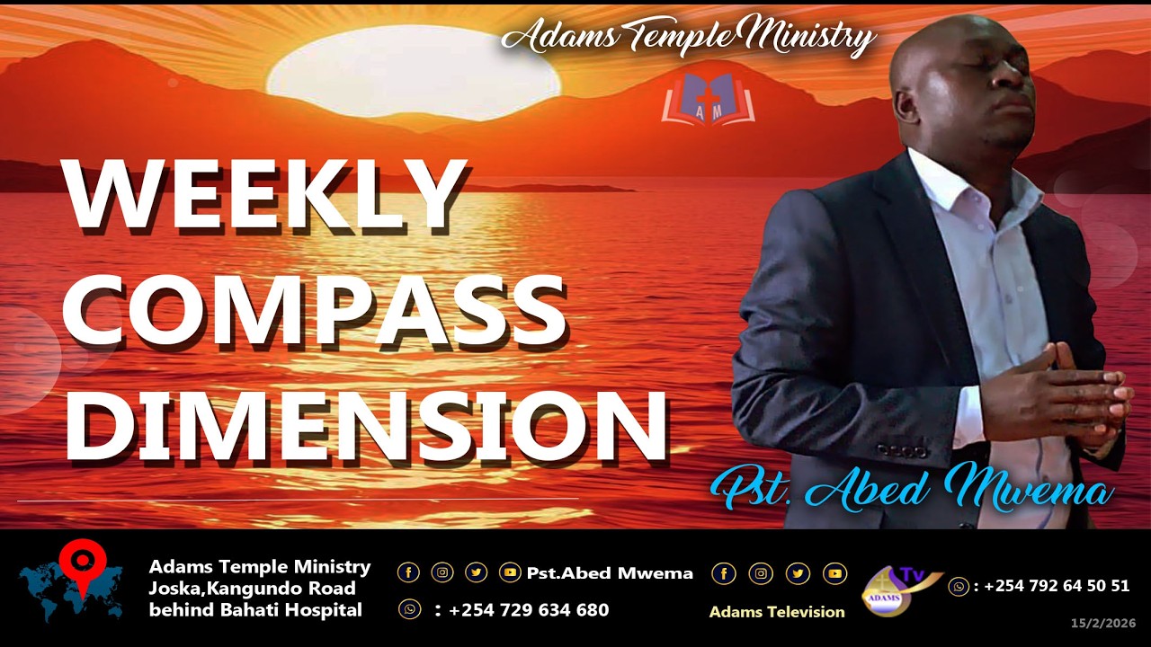 Weekly Compass Dimension | Pst Abed | Guidance for Your Week