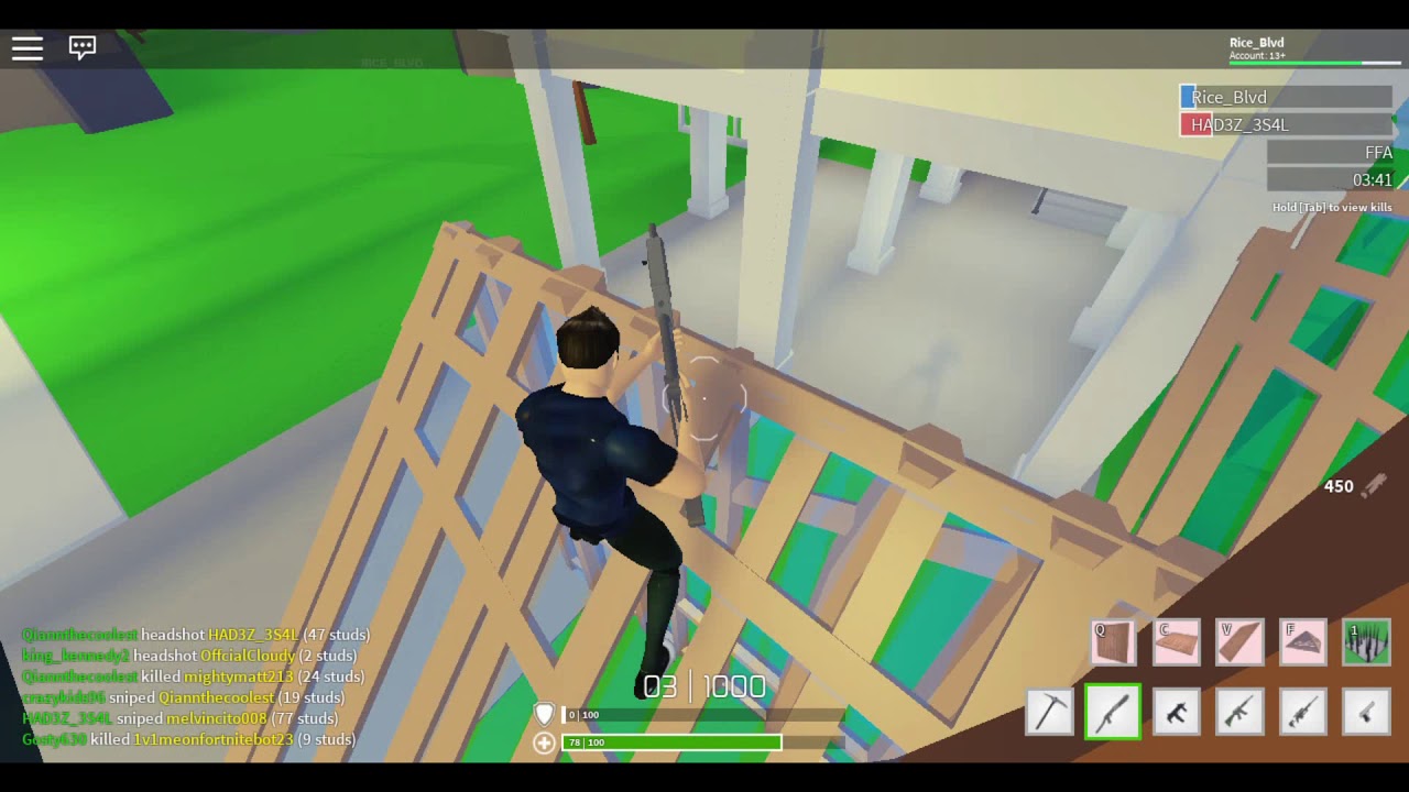 Strucid Gameplay FFA | Ricey