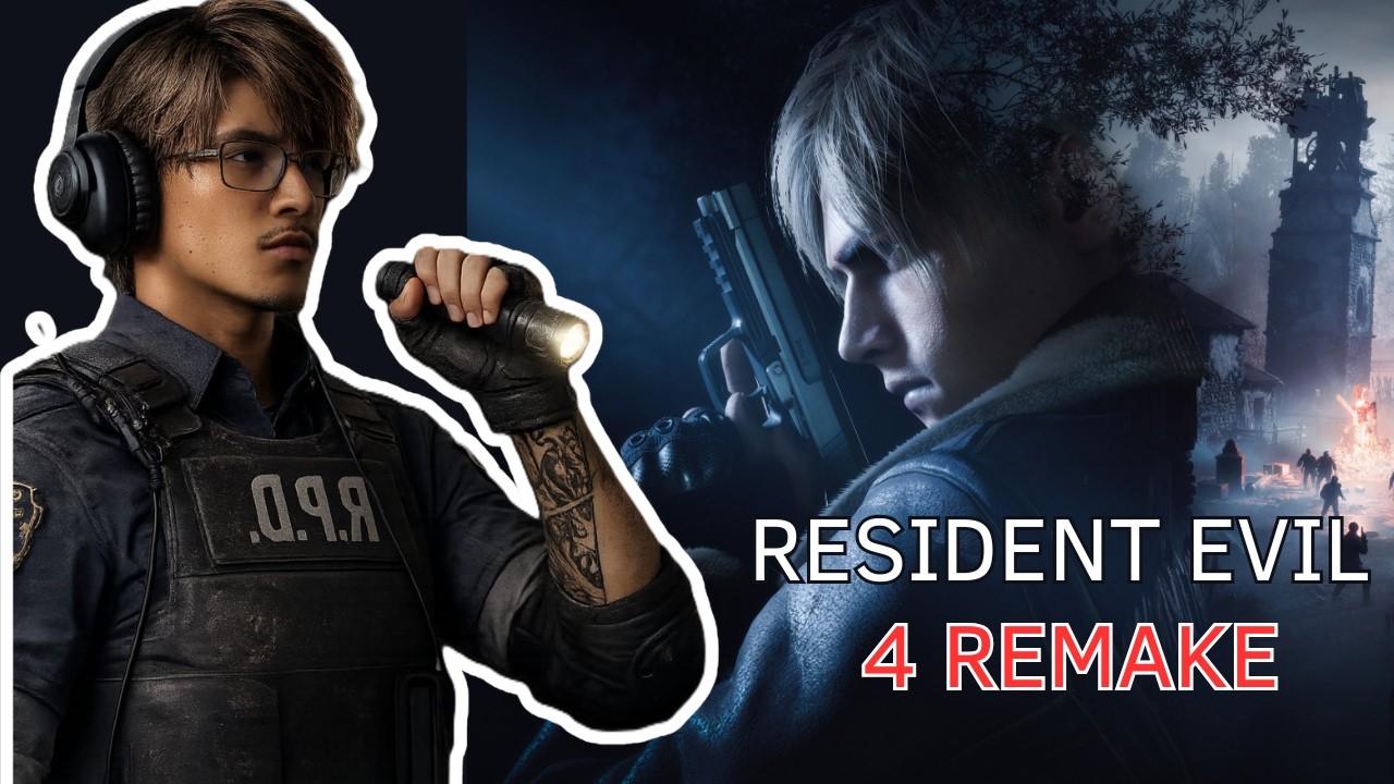 RESIDENT EVIL 4 REMAKE - O INICIO DE GAMEPLAY PC