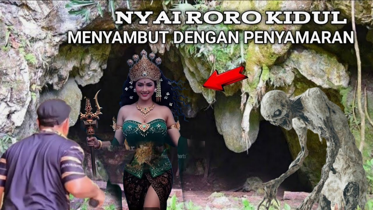 Ngeri banget.!! kang tarto disambut nyai roro kidul yang sedang menyamar dalam goa