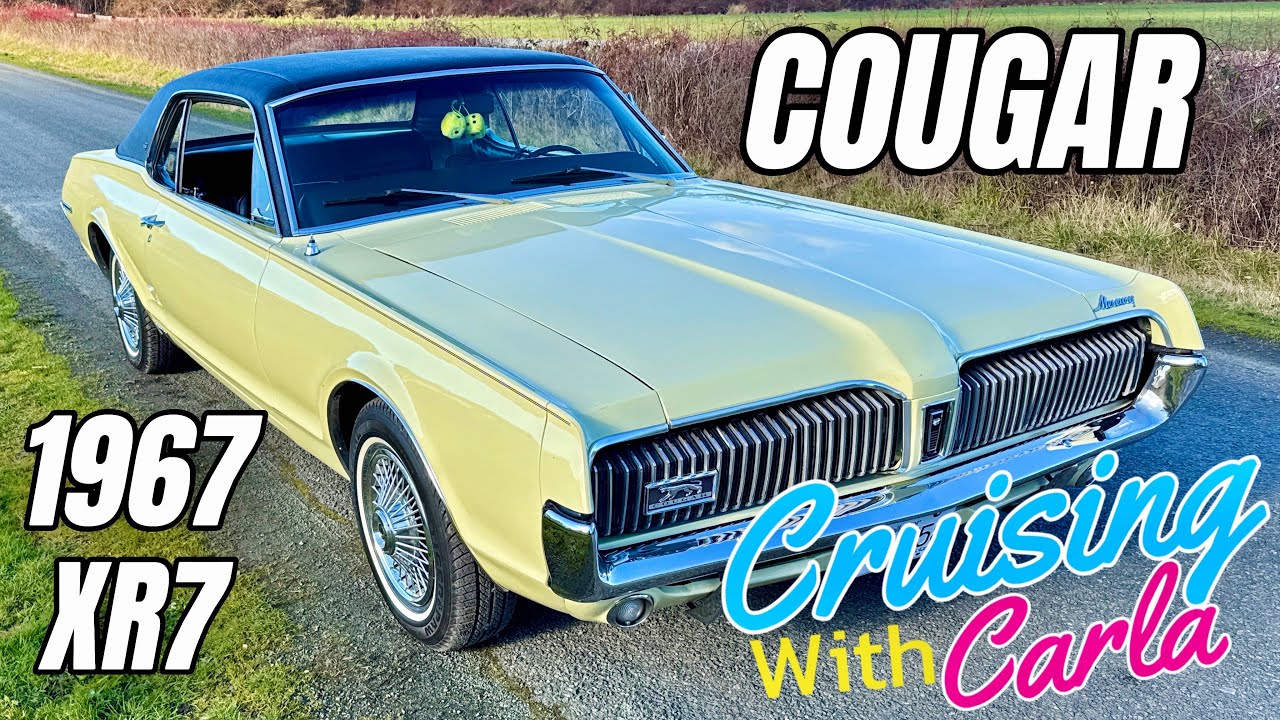 Автомобиль года 1967: легендарный Mercury Cougar XR7!