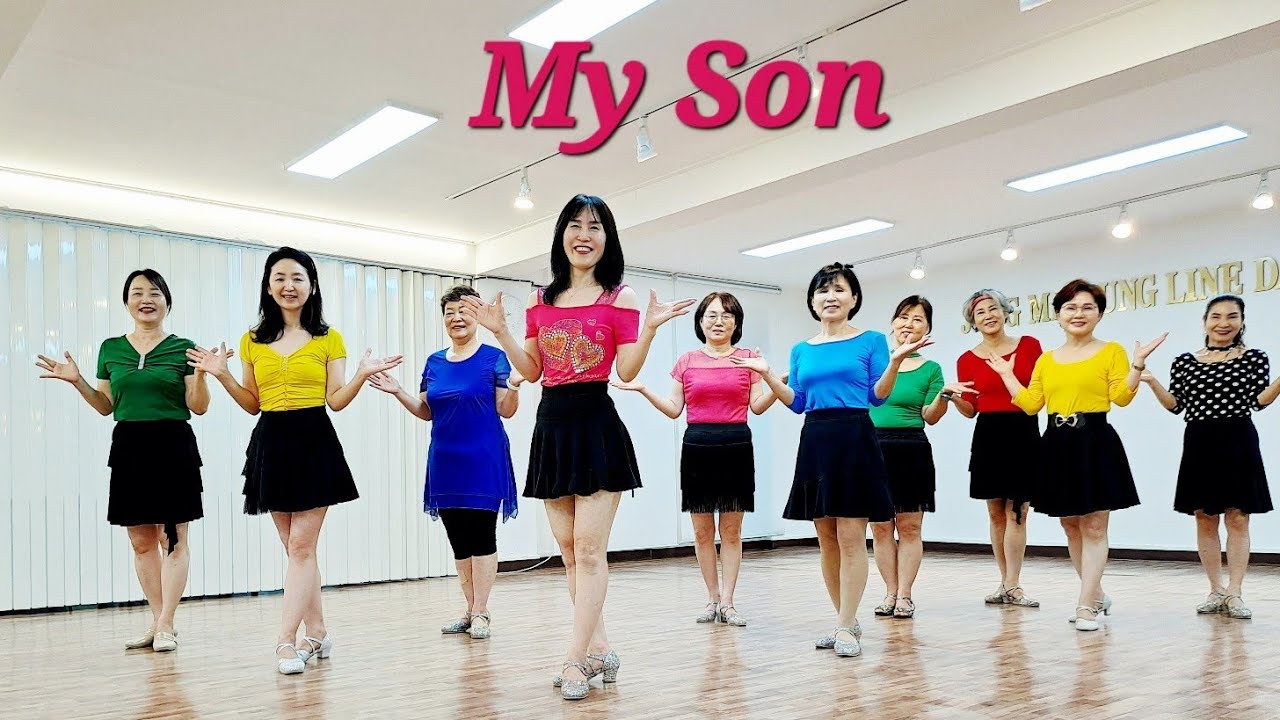 My Son (K-Pop) Line Dance#정미영의라인댄스#화곡역3번출구#강서구라인댄스#영상반#나누리동호회#리뷰클래스#달빛라인동호회