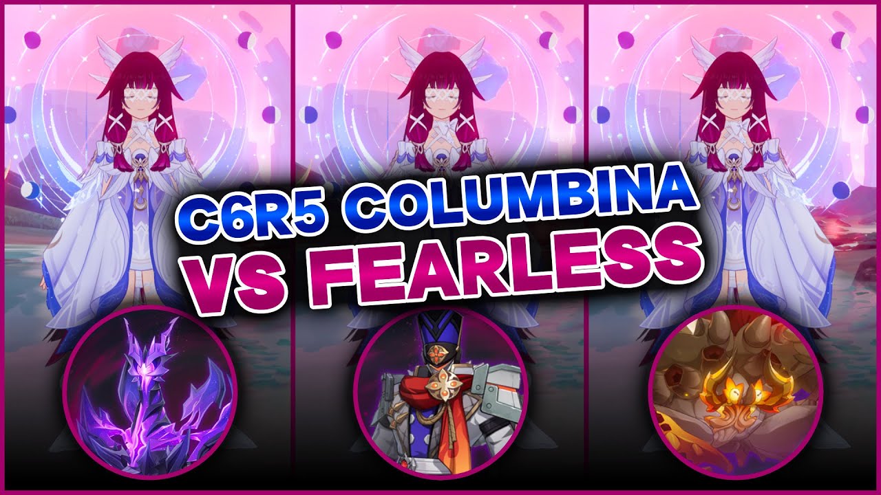 C6R5 Columbina vs Fearless Stygian Onslaught | Max Potential Showcase | Genshin Impact