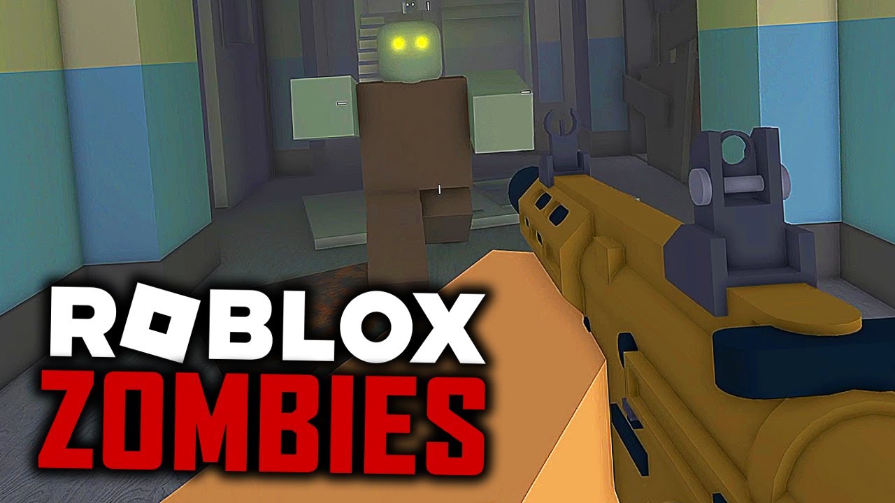 Joguei ROBLOX com CALL OF DUTY ZOMBIES... KKKKKKK