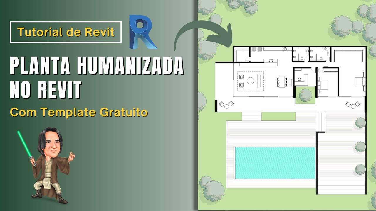 Planta Humanizada no Revit com Template Gratuito