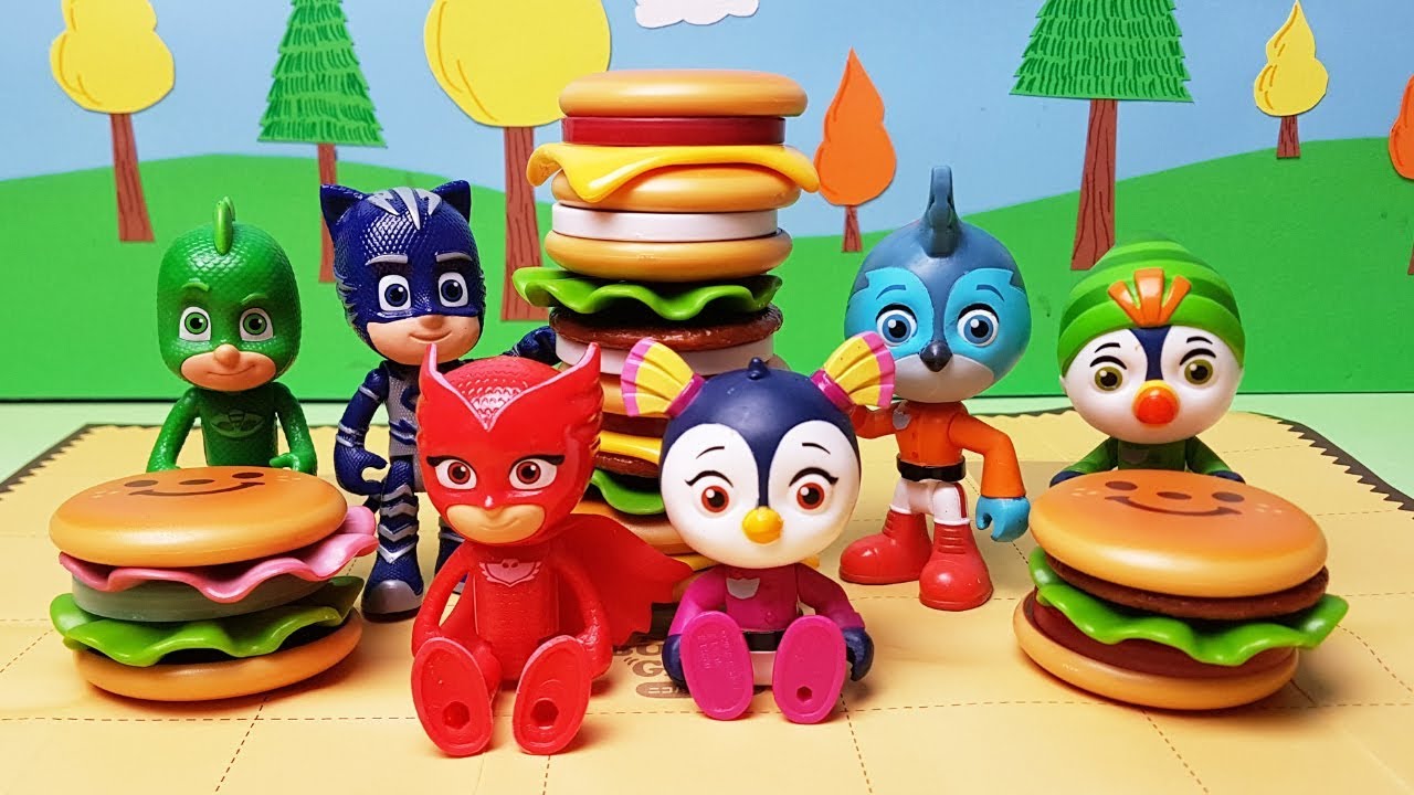 La TORRE degli HAMBURGER 🍔 I Top Wing sfidano i PJ Masks Super Pigiamini [Challenge]