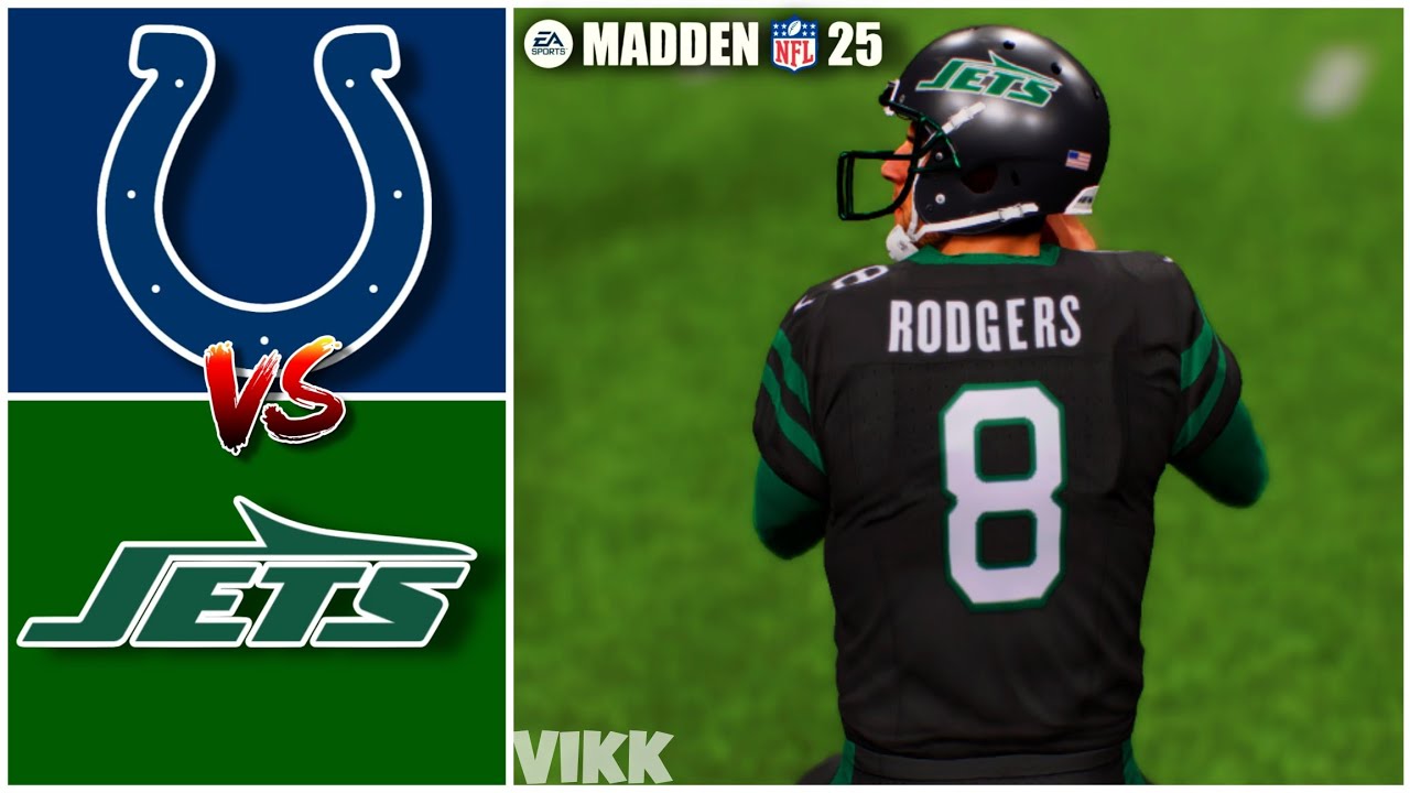 Colts vs Jets Week 11 Simulation (Madden 25 PS5)