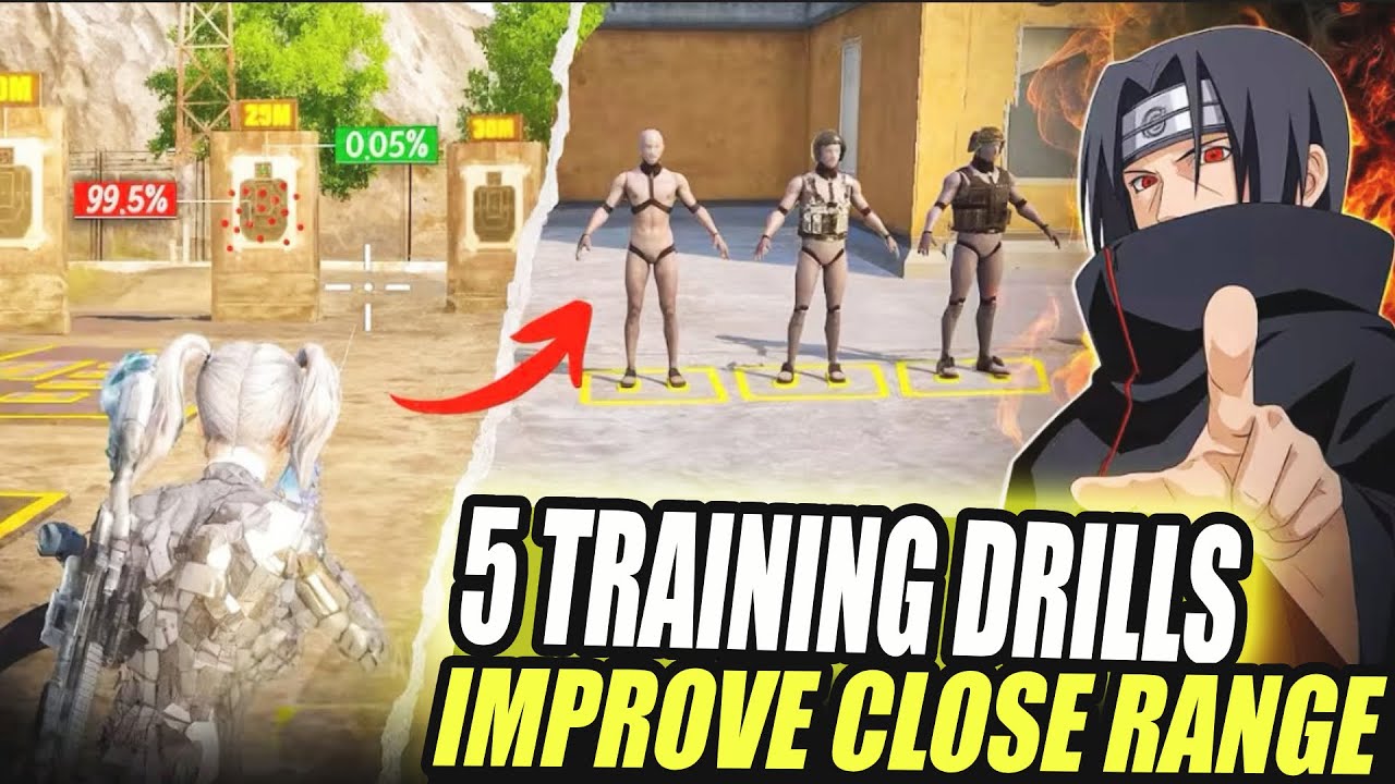 5 TRAINING DRILLS FOR 🔱IMPROVE CLOSE RANGE @Meww2 