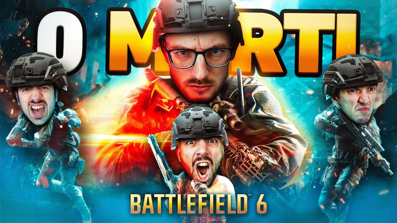 UN'INTERA PARTITA SENZA MAI MORIRE!? | BATTLEFIELD 6 w/Rohn, Dread,Gabbo e Delux