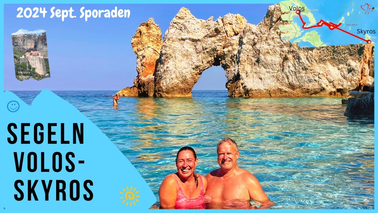 Segeln Griechenland: Meteora Klöster, Volos, nördl. Sporaden bis Skyros #59