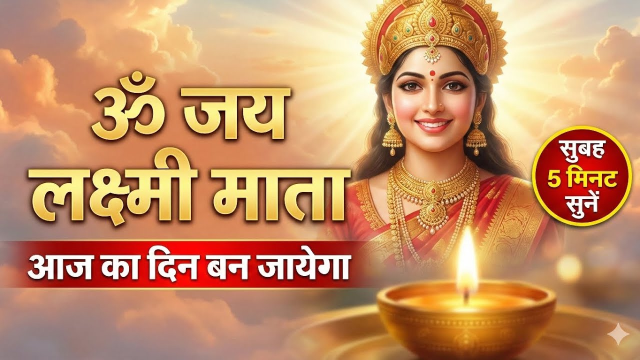 सुनते ही धन बरसेगा | ॐ जय लक्ष्मी माता आरती | Laxmi Mata Aarti for Endless Wealth & Prosperity