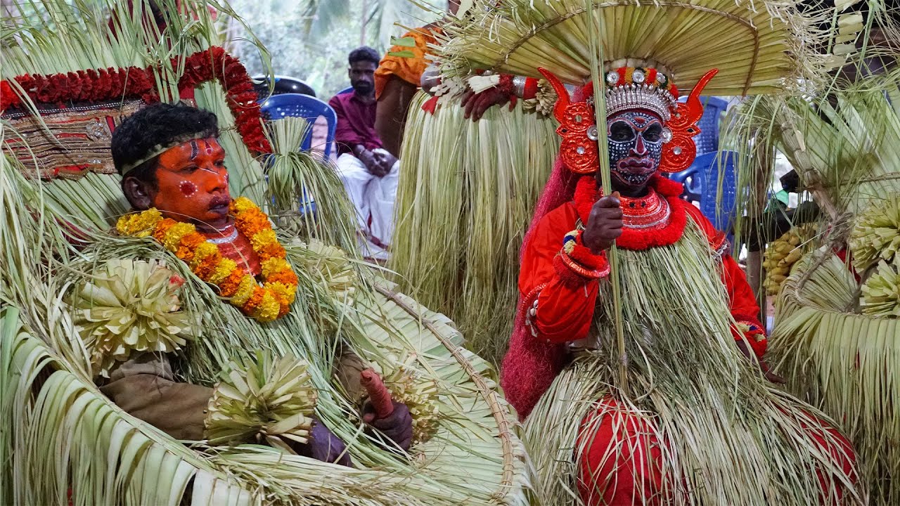 പഞ്ചുരുളി. മൊട്ടതാടി ഉണ്ടച്ചി അമ്മ തറവാട്.കാലിക്കടവ്, കാഞ്ഞങ്ങാട്.