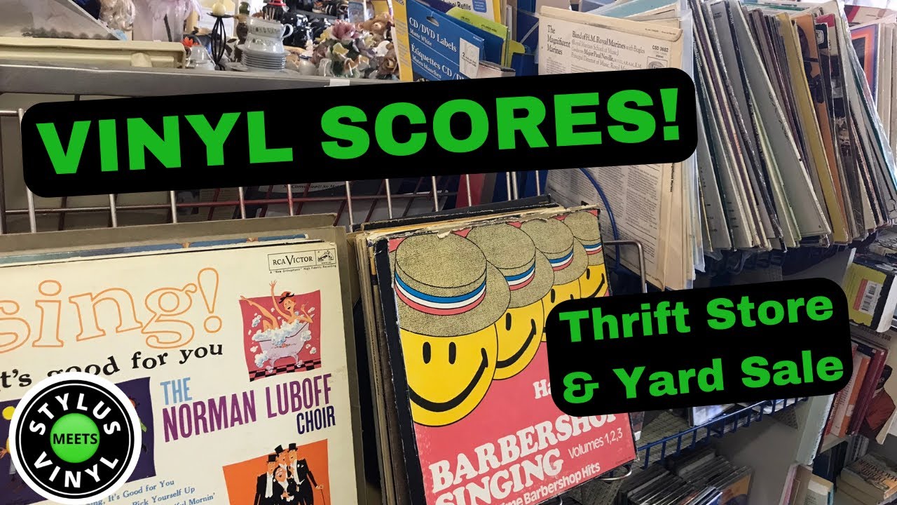Valuable Records Found at the Thrift Store & Yard Sale! (Vinyl Finds #14) #vinylcommunity