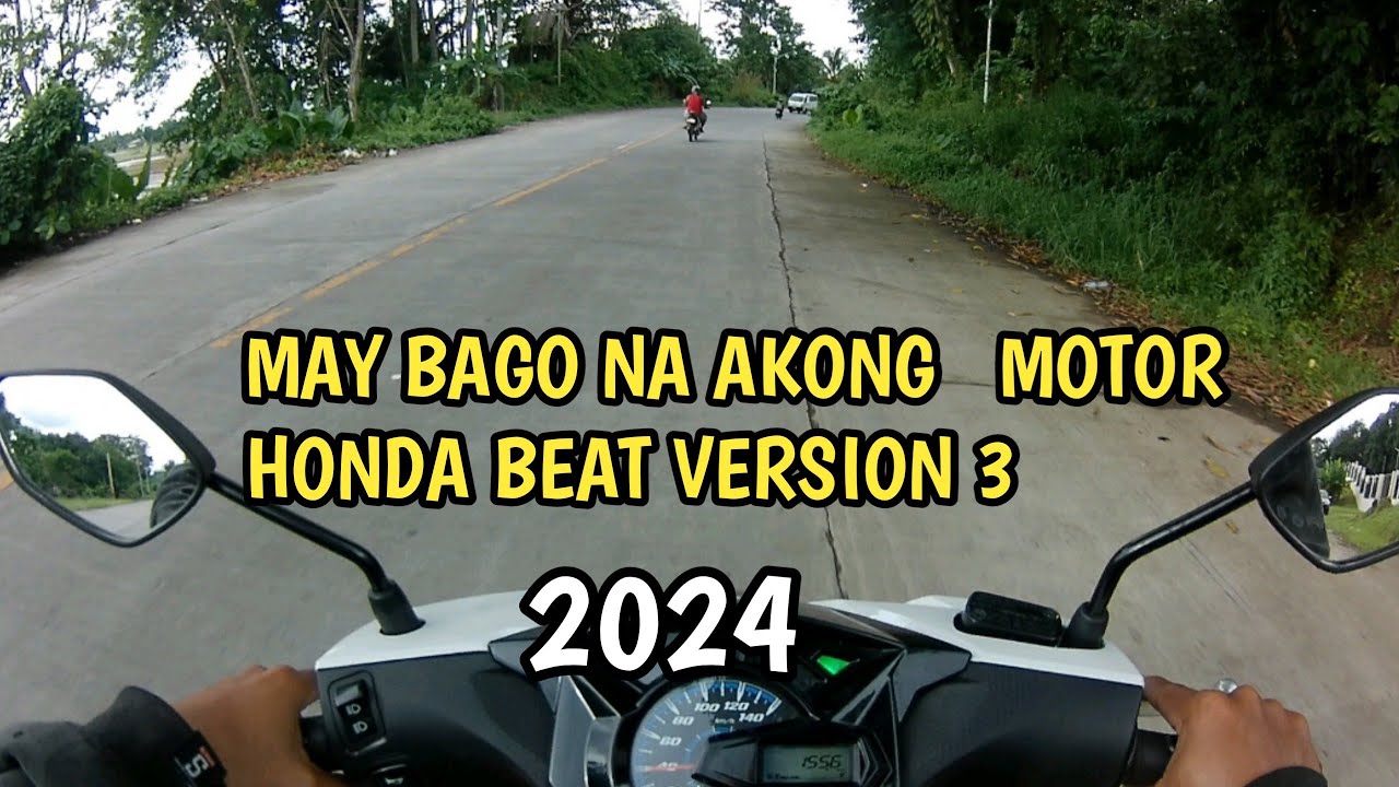 MAY BAGO NA AKONG HONDA BEAT  # 2024  prank 😁✌️ QUICK REVIEW NEW VERSION 3 HONDA BEAT