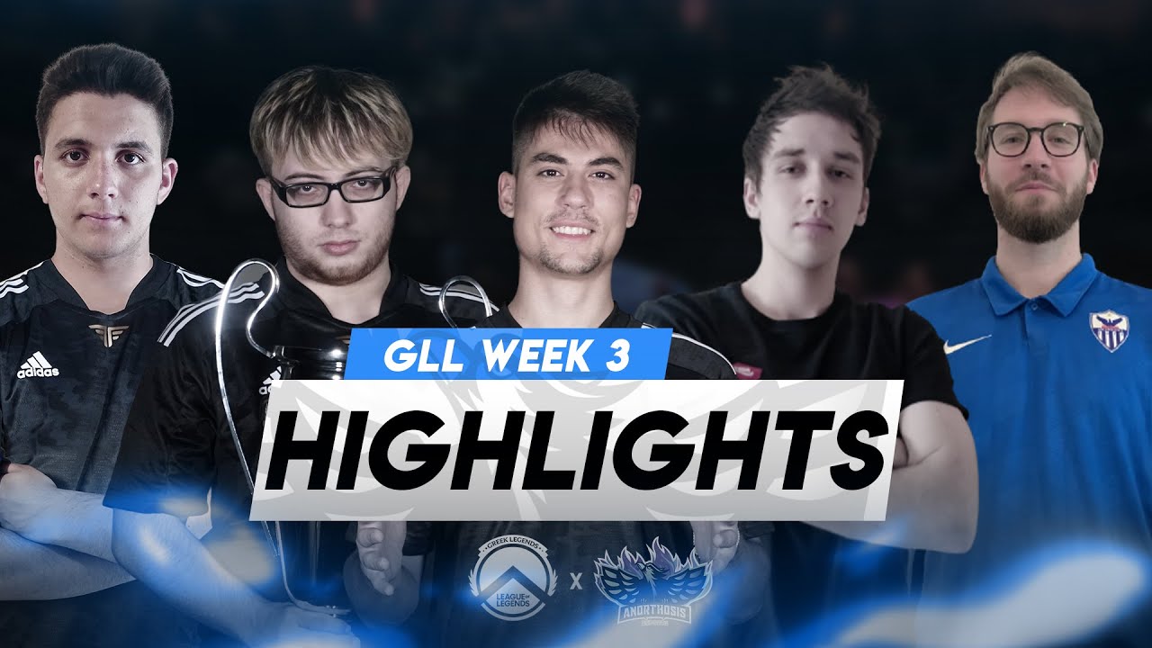 Anorthosis Esports - GLL Winter Split 2021 | Week 3 Highlights