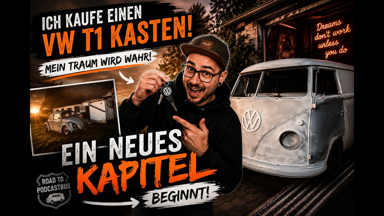 Ein neues Kapitel! 1962 Vw T1 Kasten Bus 🚌