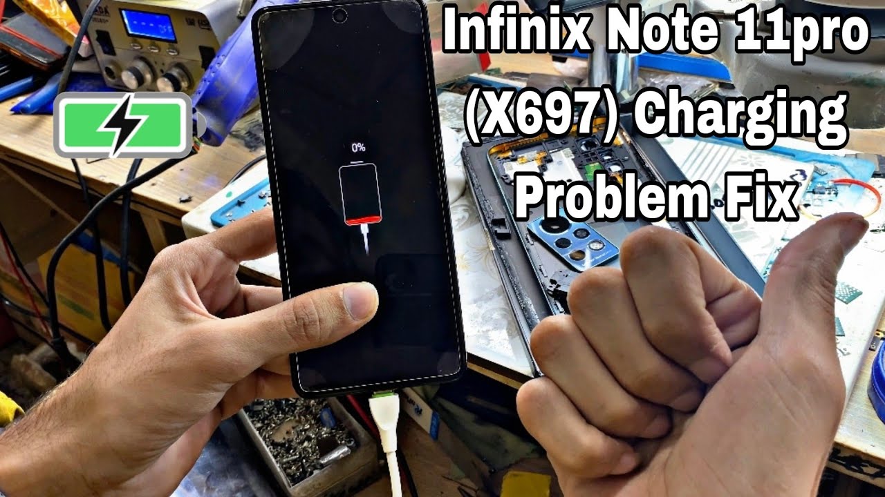 Infinix Note 11pro (X697) Charging Problem Fix Charging Port Replacement