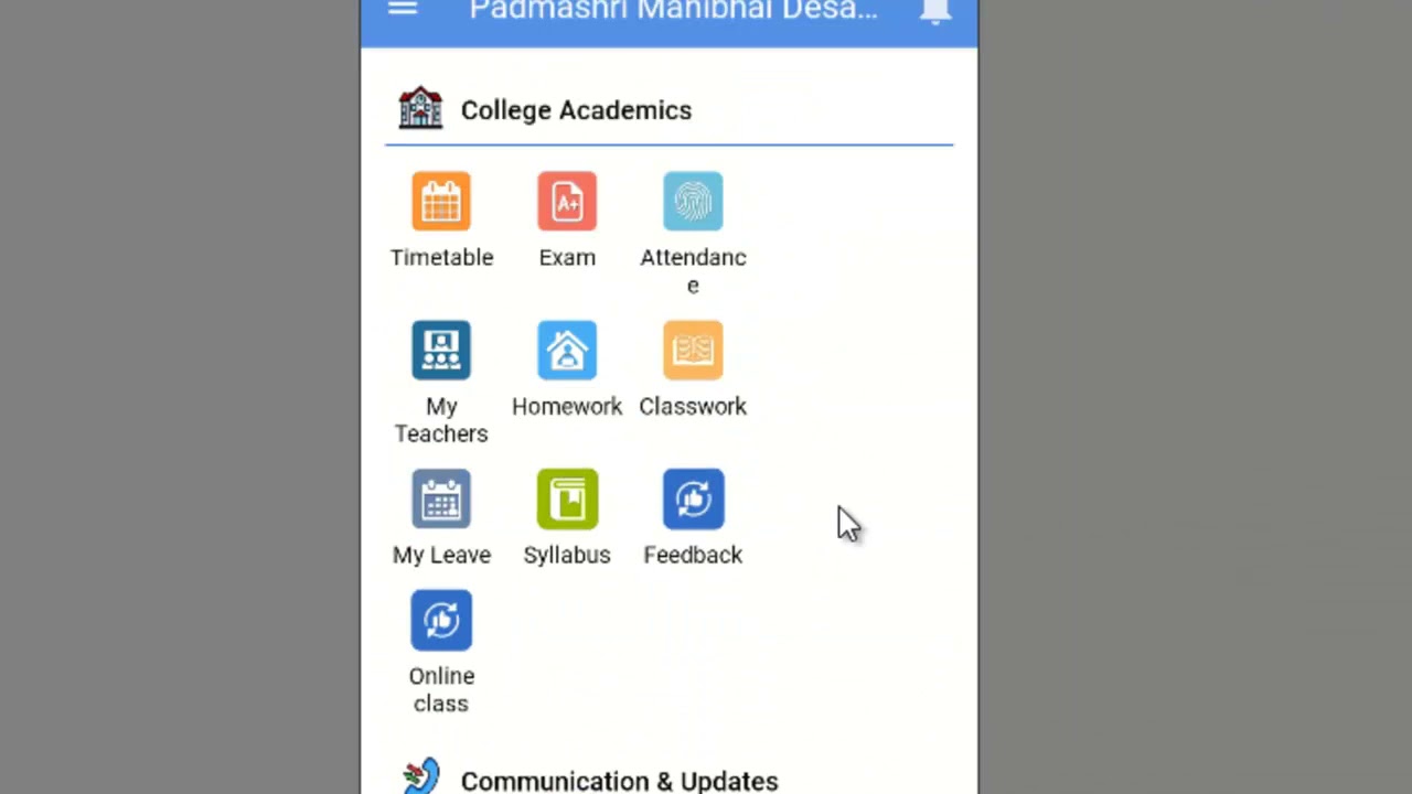 Student Login On Scientific Study Phone App.