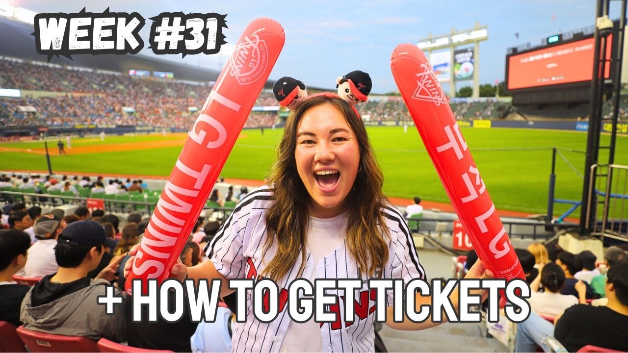We're Going to a Korean Baseball Game! (World Trip Week 31)