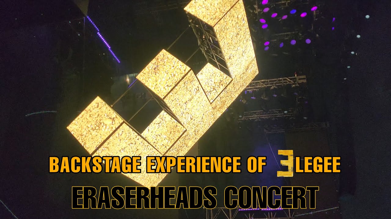 Elegee  at ERASERHEADS Concert (Backstage Experience)