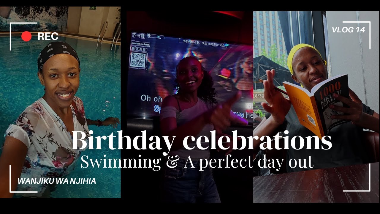 VLOG 14 : Birthday Celebrations, Swimming & A Perfect Day Out