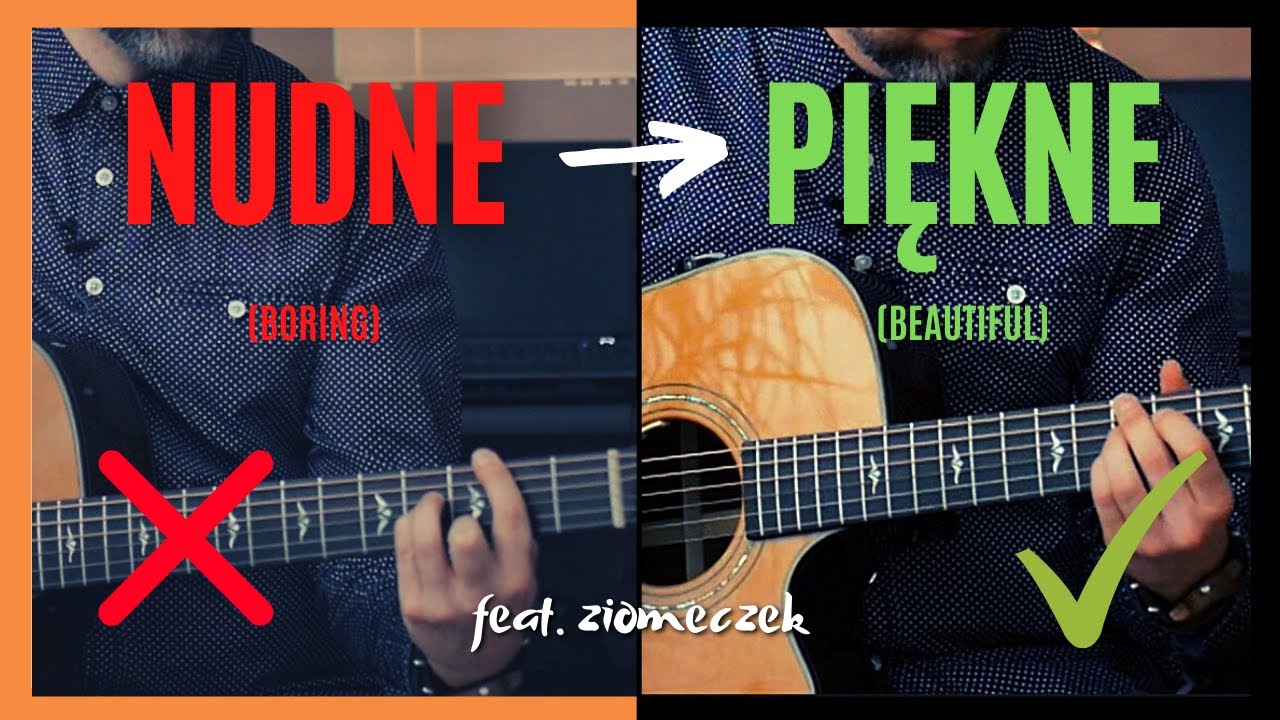Zamień nudne akordy w coś PIĘKNEGO! (feat. ziomeczek)