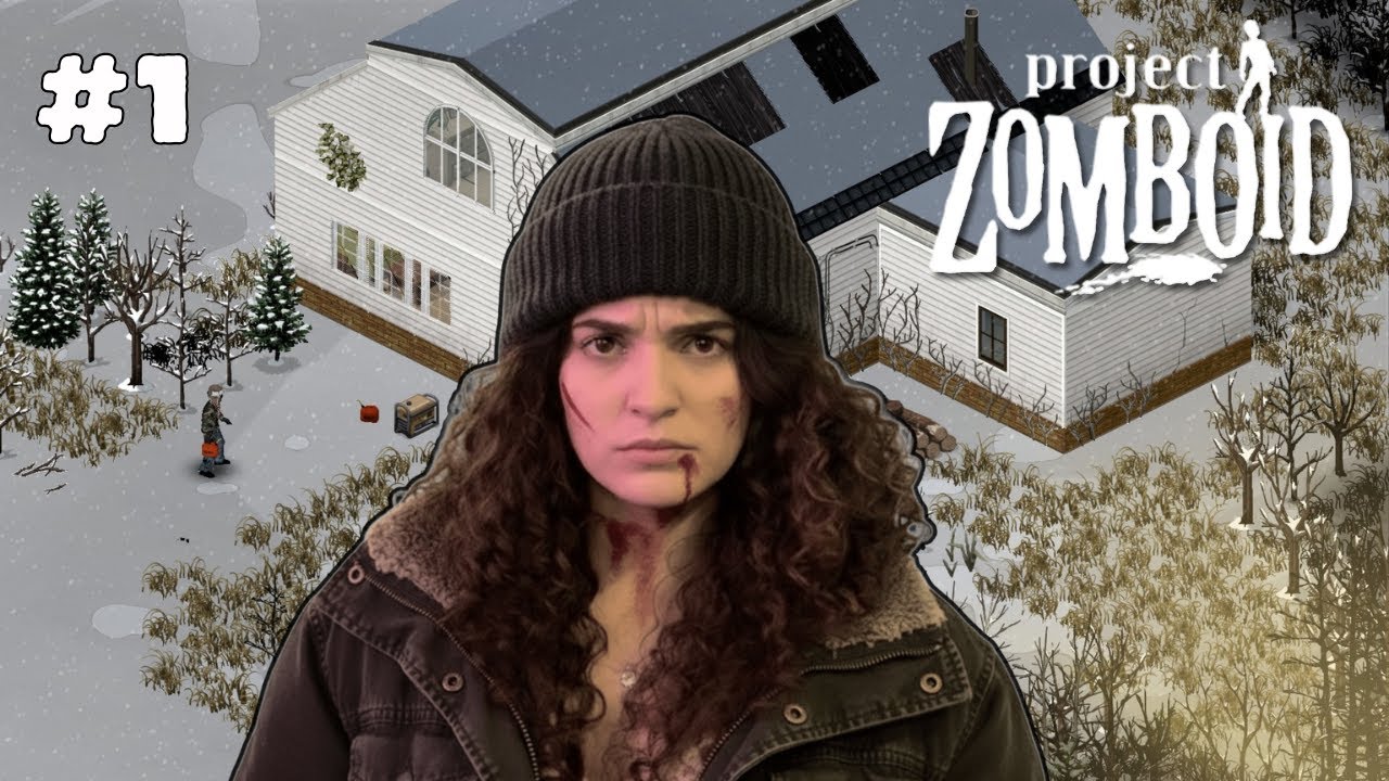 A primeira tentativa de sobreviver - PROJECT ZOMBOID: O Inverno Está Chegando | EP.1