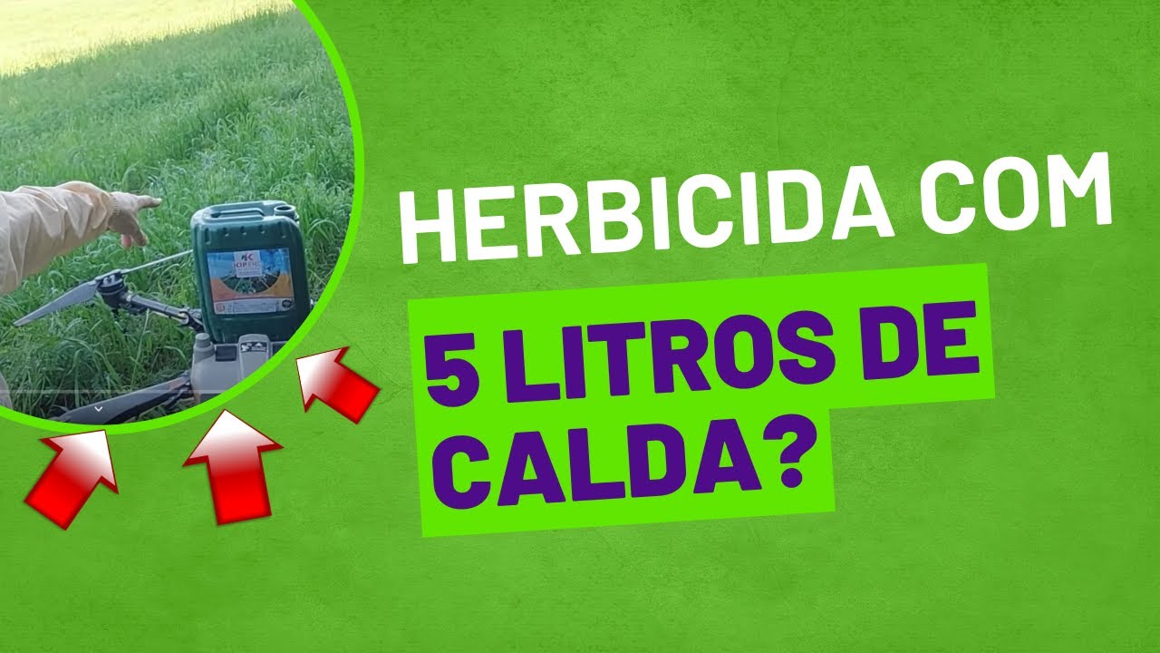 Resultado da aplica&ccedil;&atilde;o de herbicida com 5 litros de calda, Kip Eko aprovado para UBV @agronapratica