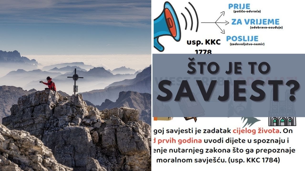 Savjest  ||  Što je to savjest?  ||  Može li savjest pogriješiti?  ||  Glas Božji