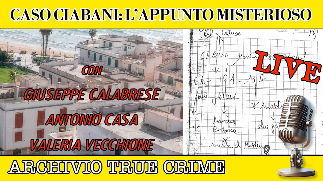 Caso Elisabetta Ciabani: l’appunto misterioso | ARCHIVIO TRUE CRIME LIVE