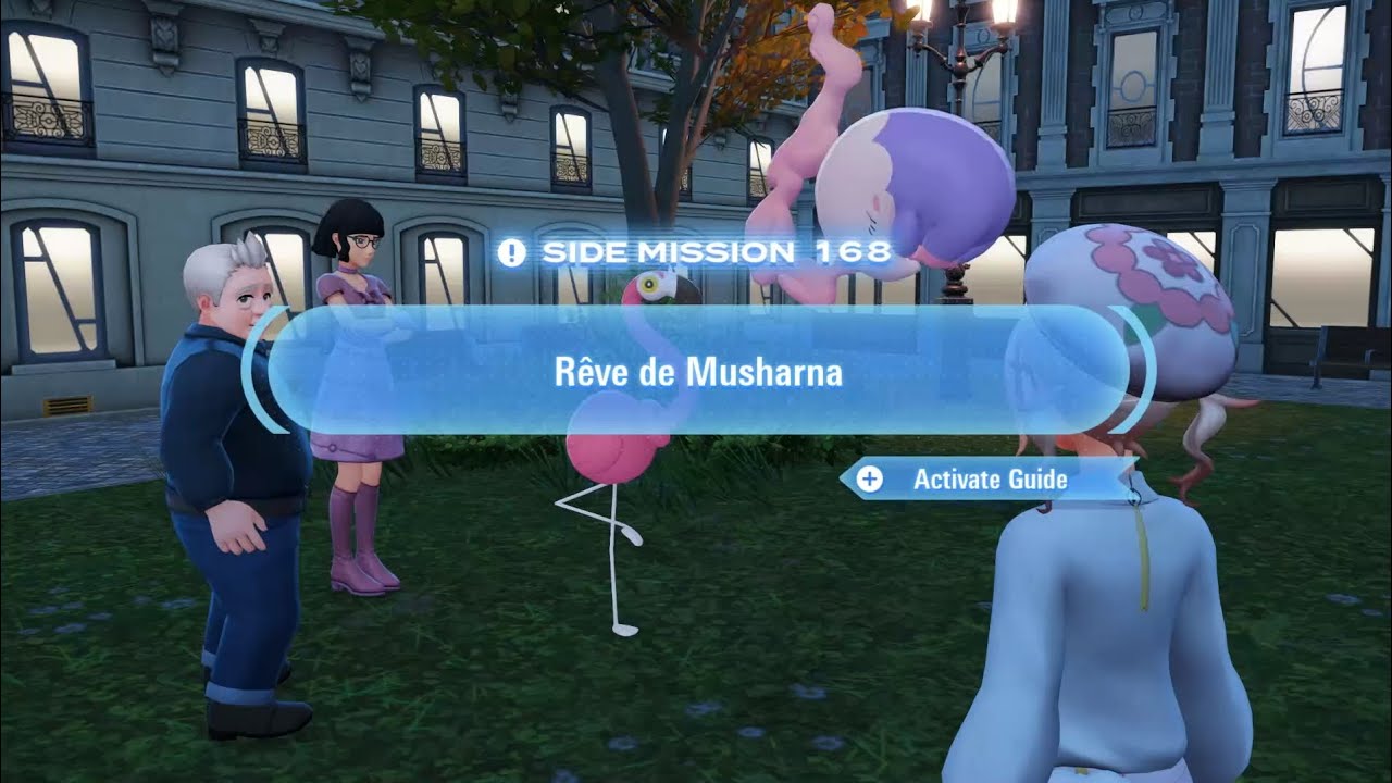 Pokémon Legends: Z-A | Mega Dimension | Side Mission 168 Rêve de Musharna