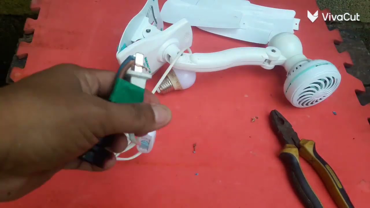 LEGIT free energy hacks using electric clip fan👍👌👍